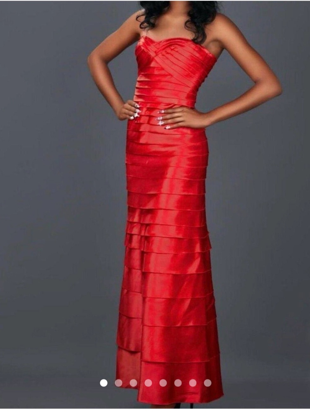 Stunning BCBG Tiered Gown NEW size 2